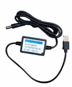DC 5V 2A to DC 9V Step Up Module USB Power Booster Converter Adapter Cable 2.1x5.5mm Plug