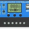 20A Intelligent LCD Solar Controller with USB Output Port