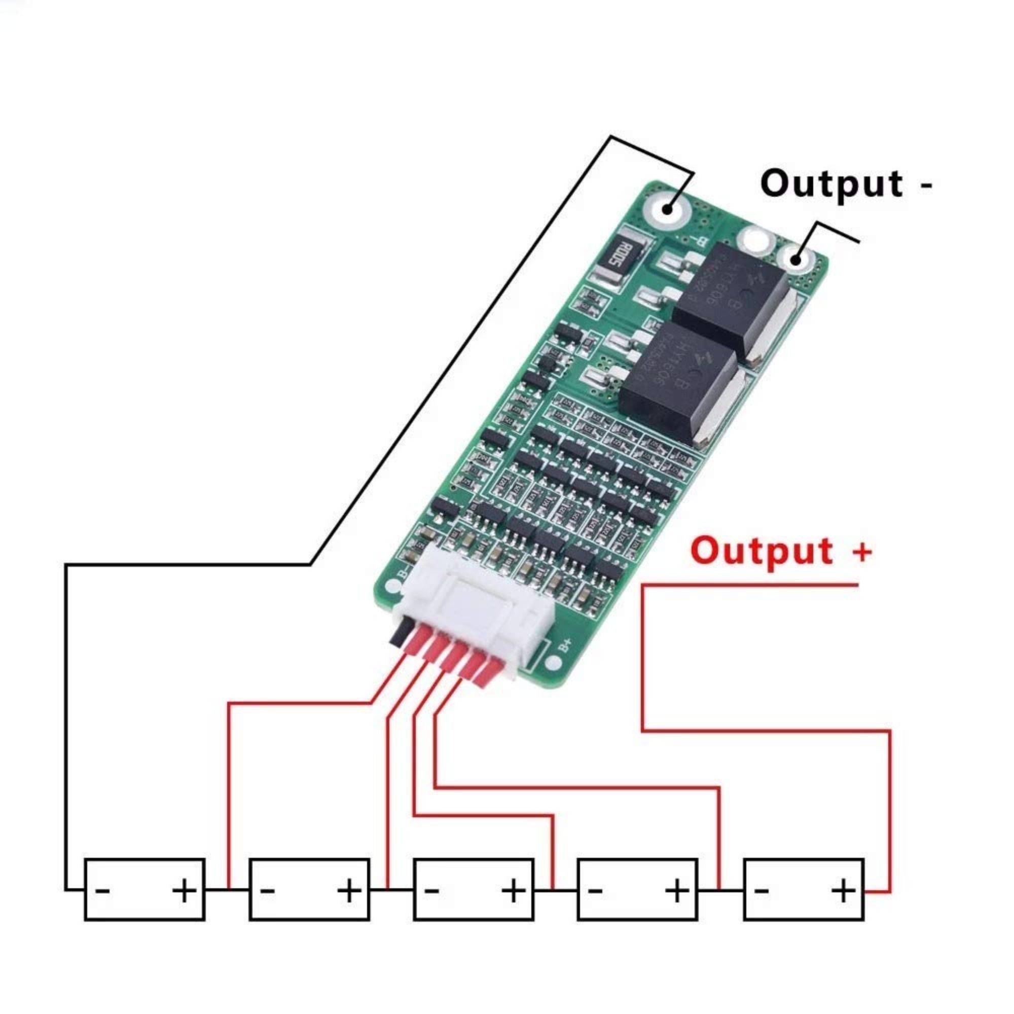 5S 15A 18650 Li-ion Lithium Battery BMS Charger Protection Board for 18V 21V Battery - Image 5