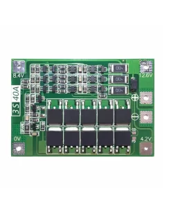 3 Series 40A 18650 Lithium Battery Protection Board 11.1V 12.6V with Balance for Drill Motor Lipo Cell Module