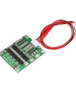 4 Series 30A 18650 Lithium Battery Protection Board 14.8V 16V with Cable