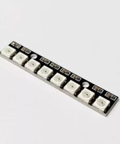 8-bit WS2812B 5050 RGB LED Built-in Full Color Driver Development Board (Straight)