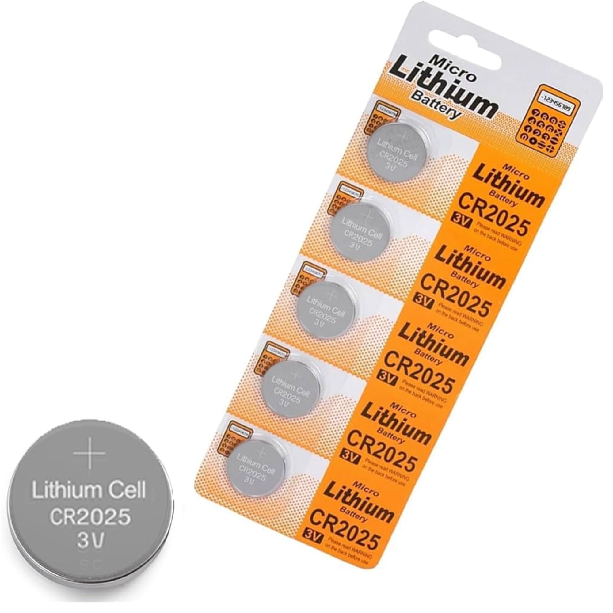 CR2025 3V Lithium Coin Battery - Image 5