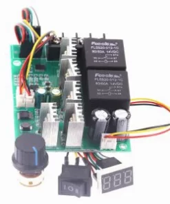 PWM Motor Speed Controller 40A DC 10V-50V Digital Display 60A Max 0~100%
