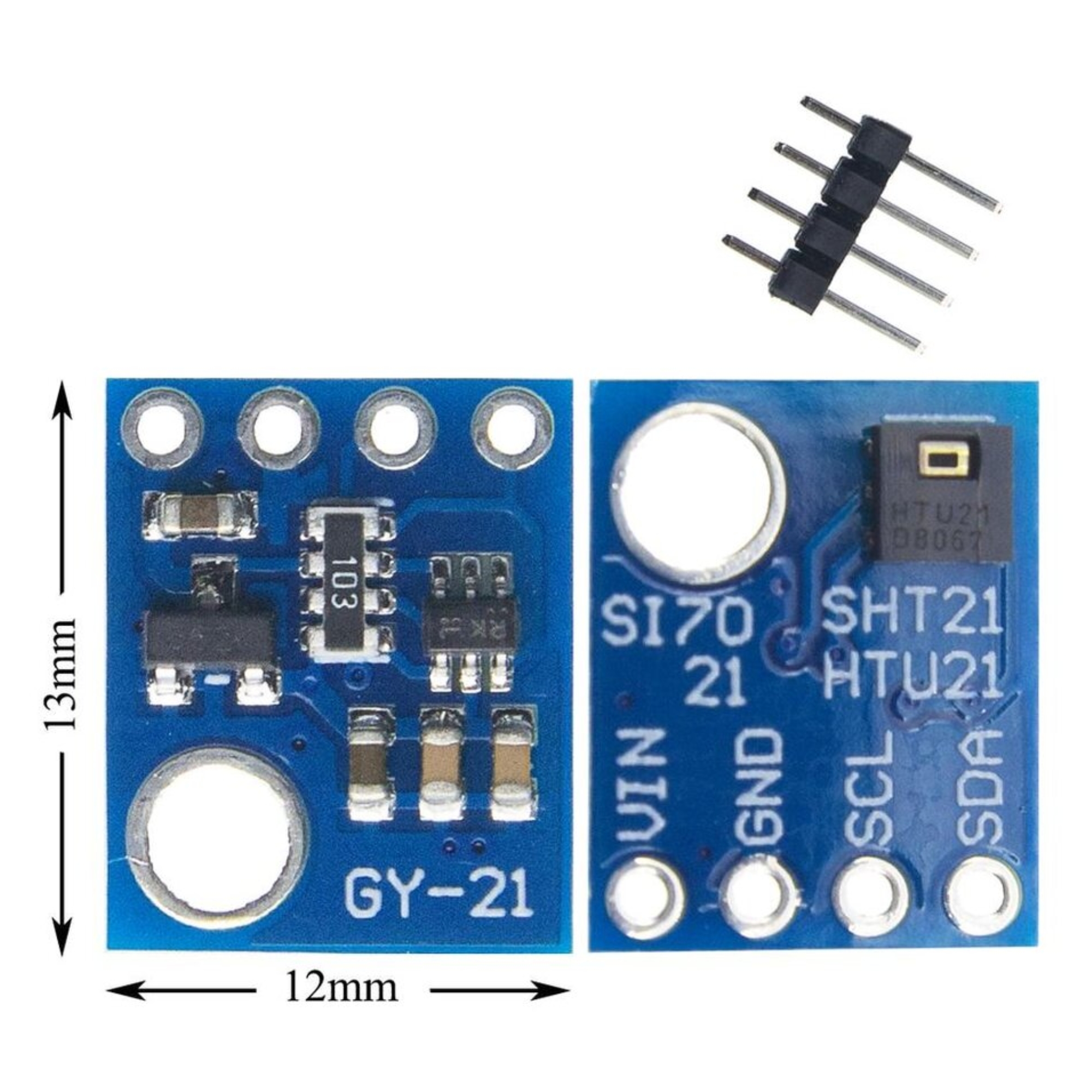 GY-21 HTU21 Temperature and Humidity Sensor Module - Image 3