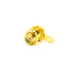 SMA Female Straight Connector Solder Type for Cable & Panel Mount