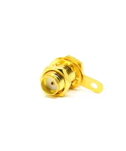 SMA Female Straight Connector Solder Type for Cable & Panel Mount