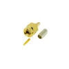 SMA Male Gold Plated Straight Plug Connector Crimp Type for Cables