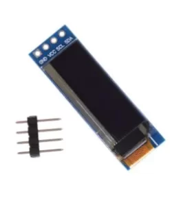 0.91 inch 128x32 I2C/IIC Serial 4 Pin OLED Display Module (GND VCC) - White