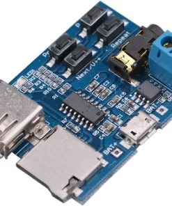 Non-Destructive MP3 Decoding Board with Self-Powered TF Card U Disk Decoded Player Module