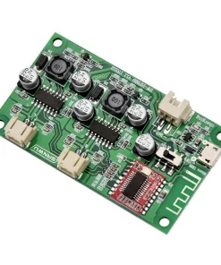 2x6W DC 5V 3.7V Speaker Modified Stereo Bluetooth amplifier board can connected Lithium Battery