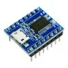JQ6500 Voice Module MP3 Module MCU Serial Port Control Broadcast one-on-one 5 Way Control Music IC 16Mbit