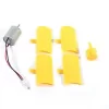 DIY Mini Wind Turbine Blade Vertical Axis Micro Generator Blades Small Set