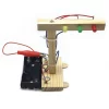 Wood Traffic LED Lights DIY Kit for Children Science and Technology Inventions