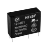 Hongfa HF46F Series 5A SPST 12VDC Sealed Subminiature Intermediate Power Relay