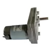 12V DC Square Gear / Geared Motor 125 RPM - High Torque