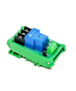 1 Channel Relay Module 30A with Optocoupler isolation 12V Supports High And Low Trigger (with Guide Rail)