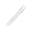 5mm Round RGB LED 4Pin Through Hole Water Clear (Common Cathode)