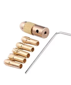 0.5-3mm Small Electric Drill Chuck Set of 775 DC Motor (5.05mm Hole)
