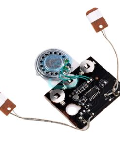 30S Sound Voice Music Recorder Board Photosensitive Wired Double button control Programmable Chip Audio Module For Greeting Card DIY