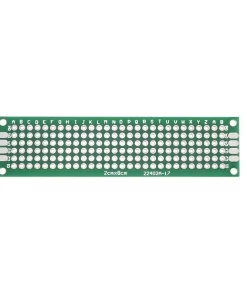 2 x 8 cm Universal PCB Prototype Board Single-Sided 2.54mm Hole Pitch