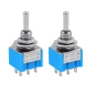 Mini MTS-203 6-Pin DPDT 6A 125VAC Toggle Switch