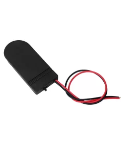 CR2032 Coin Cell Battery Holder Case Box 2x3V with Wire Lead ON-Off Switch