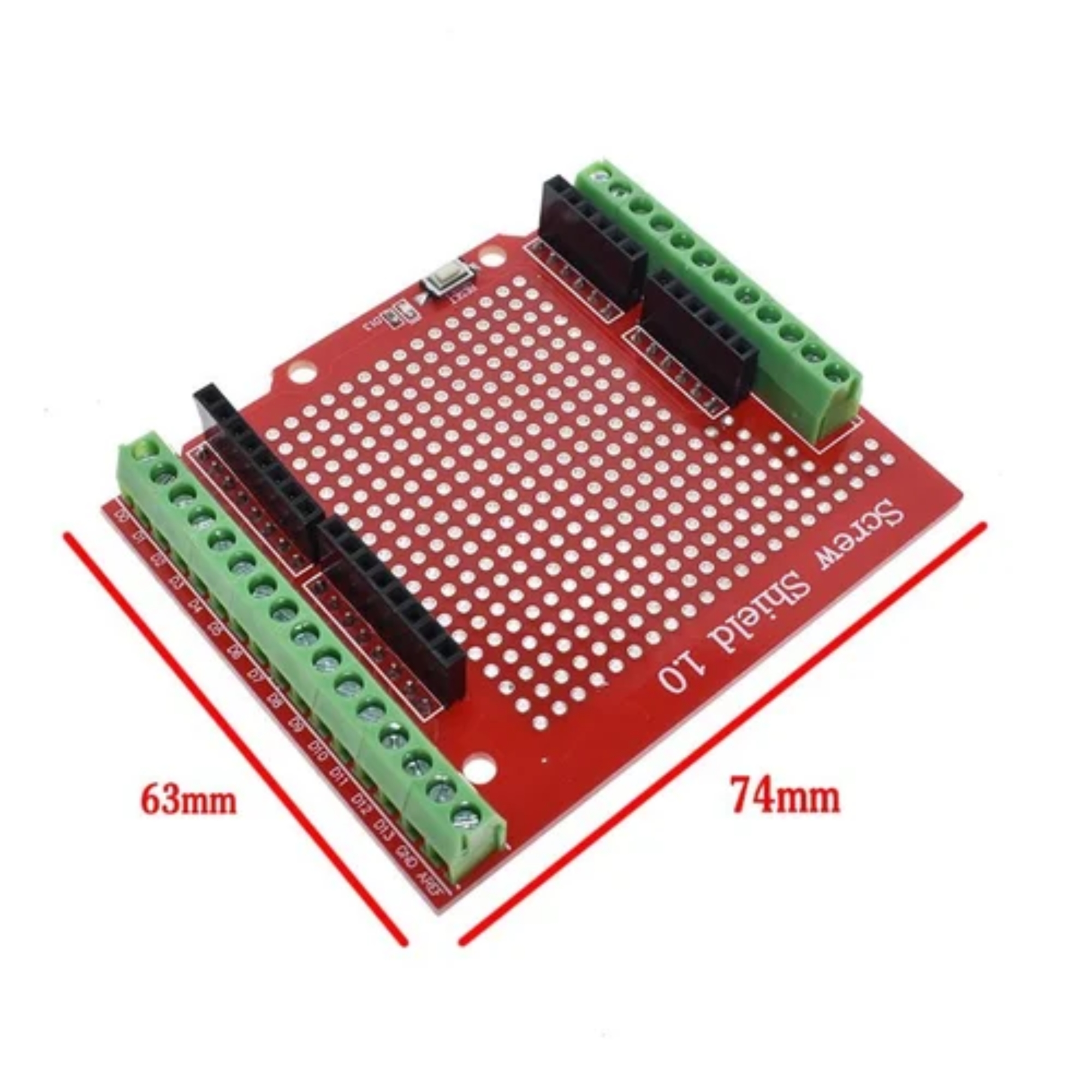 Proto Screw Shield 1.0 For Arduino Uno - Image 4