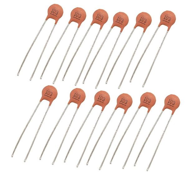0 01uf 103 ceramic disc capacitors set of 20 pieces tech3370 8208