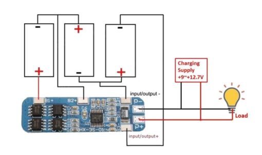 3S 11.1V 10A 18650 Lithium Battery Overcharge And Over-current Protection board - Image 5
