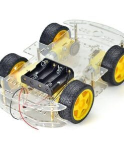 Longer version of 4WD Double Layer Smart Car Robot Chassis Kit