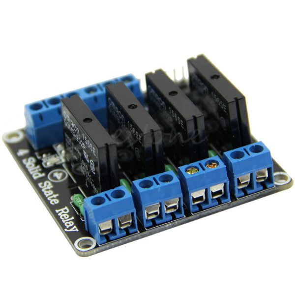 5v 4 channel ssr solid state relay module 240v 2a output with resistive fuse tech7978 6426