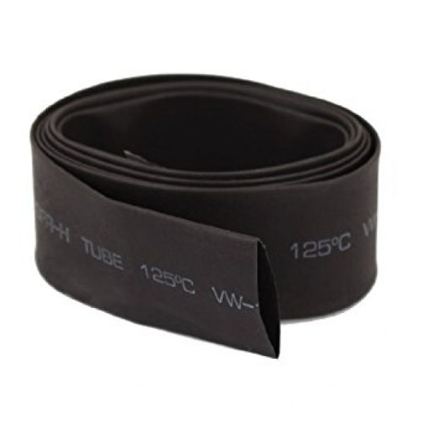 heat shrink sleeve 16mm black 1meter industrial grade hst tech7113 5550