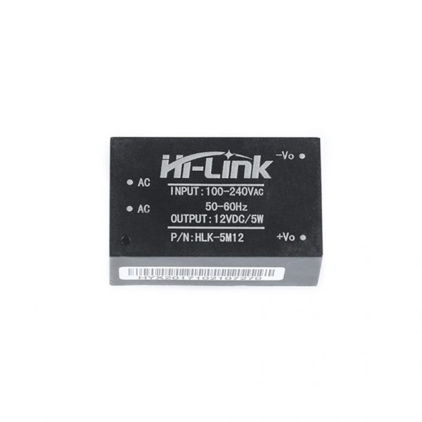 hi link ac dc power module hlk 5m12 230v to 12v 5w tech2041 2863