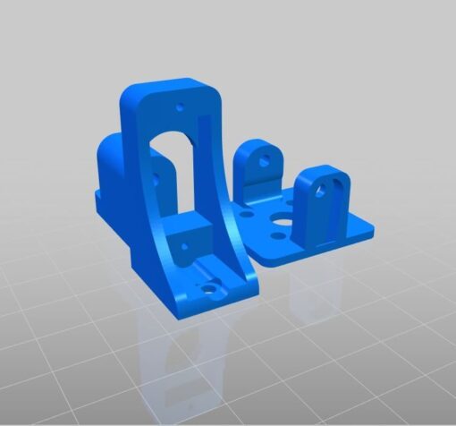 Motor Mount Tilt Mechanism using SG90 servo 3D Printed Product - Image 3