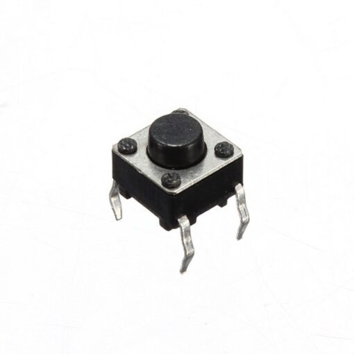 tactile push button switch 4 pin pack of 10 tech1779 3075