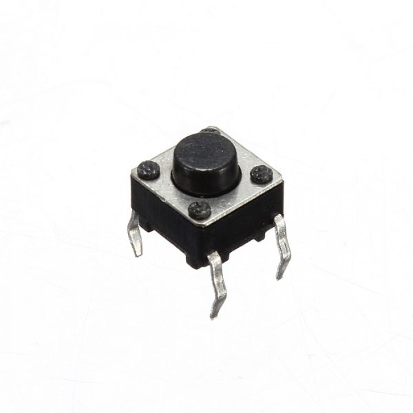 tactile push button switch 4 pin pack of 10 tech1779 3075