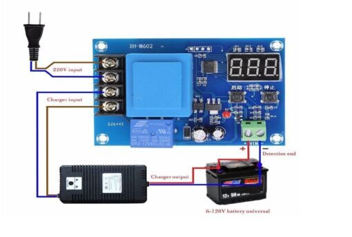 XH-M602 Digital Battery Charging Control Module - Image 4