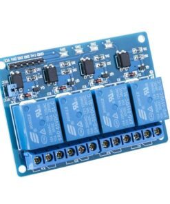 5V 10A 4-Channel Optocoupler Relay Module Board for Arduino, ESP32 & PLC Automation Projects