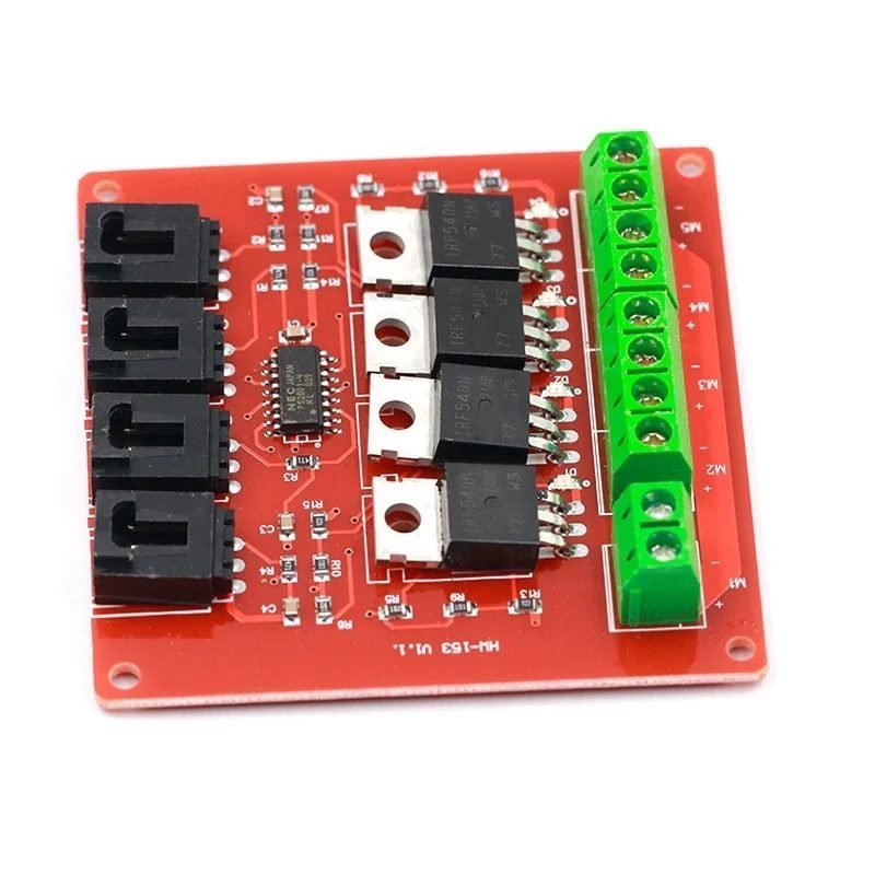 IRF540 Isolation Power Module Electronic Block 4 Channel MOSFET Switch - Image 3