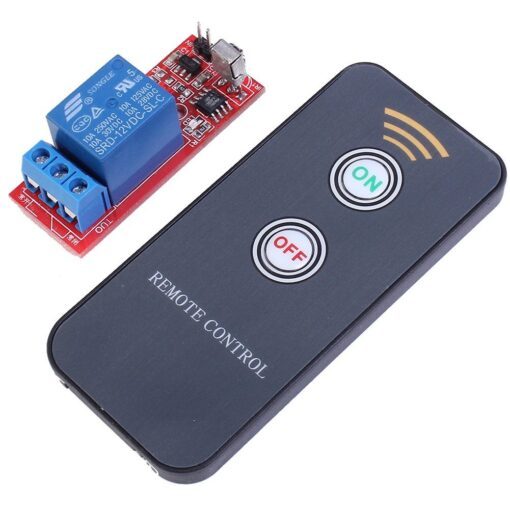DC 12V 1 Channel Relay Module Infrared IR Remote Switch Control - tech1603 1