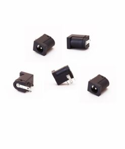 DC Power Jack Female Socket PCB Mount 2.5 x 5.5mm