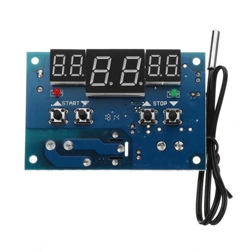 XH-W1401 DC12V Digital Thermostat Temperature Controller With NTC Sensor & LED Display - tech1838 1