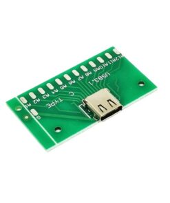 USB 3.1 Female Socket Type C Connector 24 Pins Breakout PCB Board