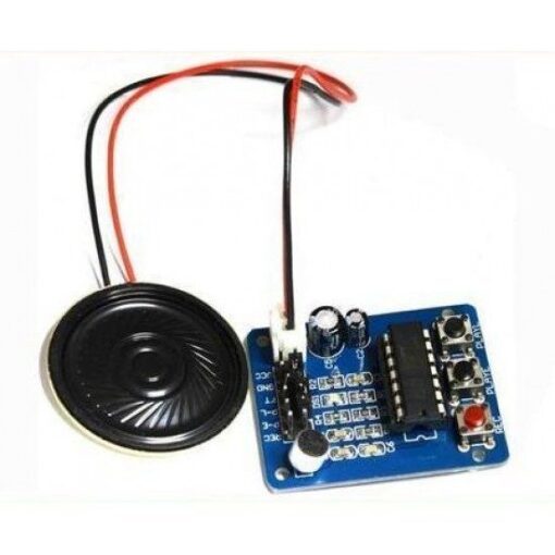 ISD1820 Recording Module Voice Board With On Board Mic and Loud Speaker - tech2020 1