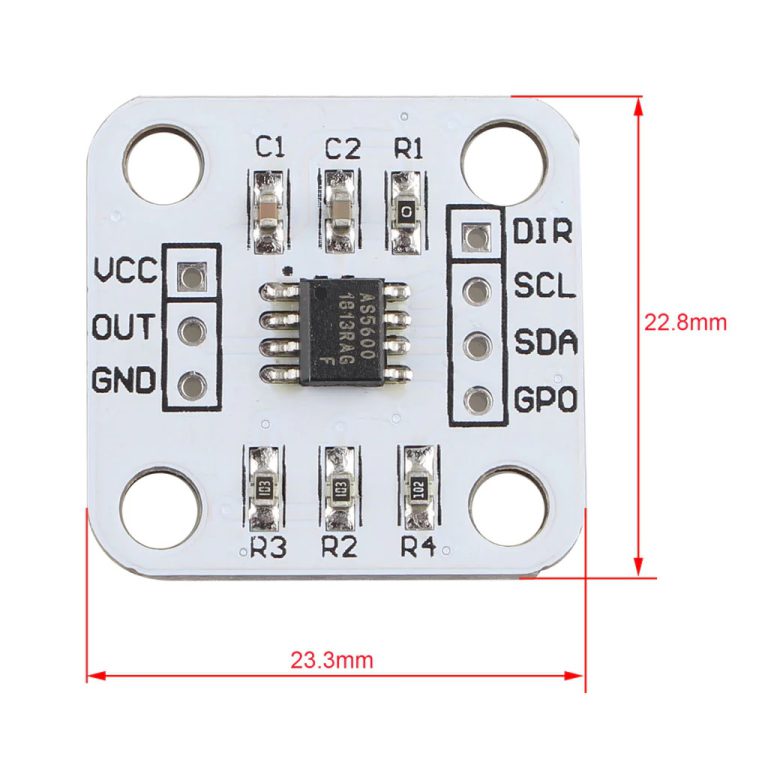 Buy AS5600 Absolute Encoder 12 Bit Precision Angle Measurement Sensor ...