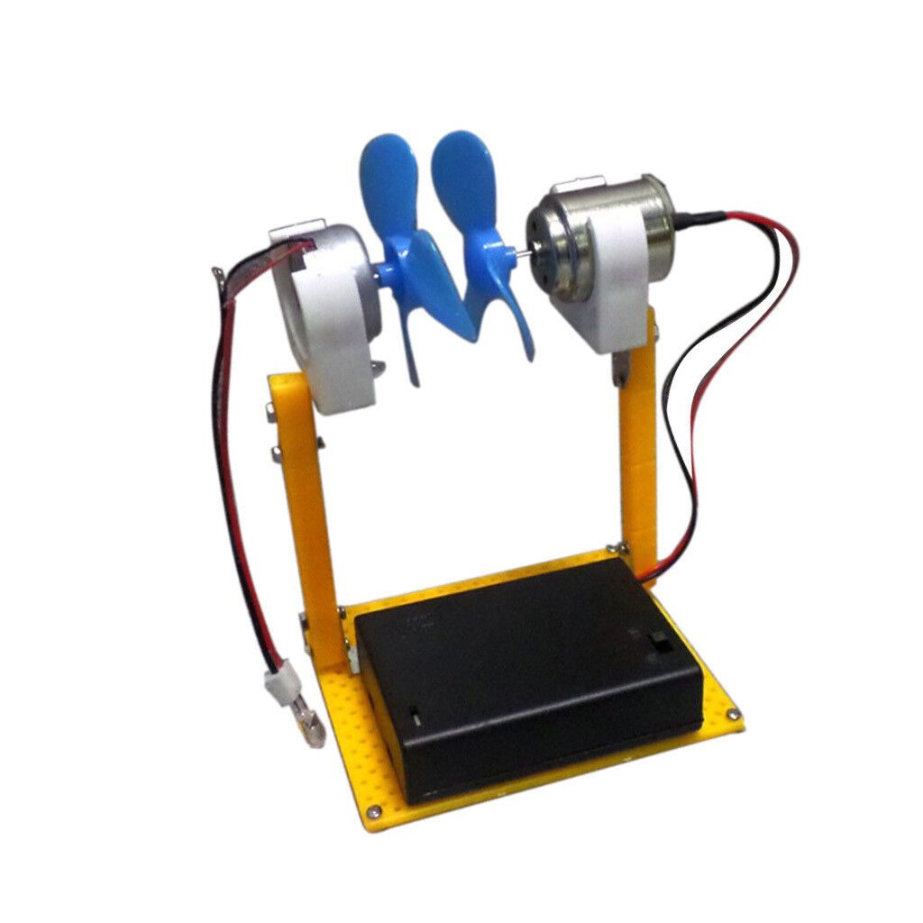 Analog Micro Wind Generator System DC Motor with Propeller - Image 2