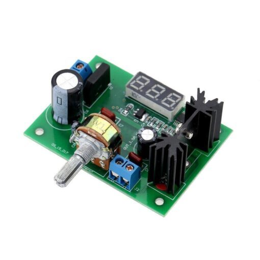 LM317 5V 12V DC Voltage Regulator Buck Step Down Converter Module LED Voltmeter - tech2266 3