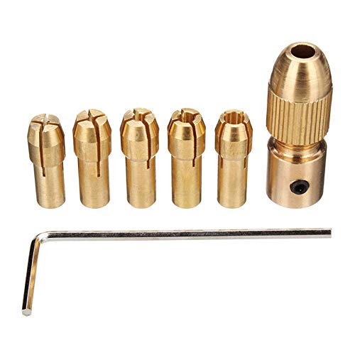 0.5-3mm Small Electric Drill Chuck Set of 775 DC Motor (5.05mm Hole) - Image 2
