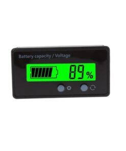 8-70V LCD Lead Acid Lithium Battery Capacity Indicator Voltmeter Monitor Display